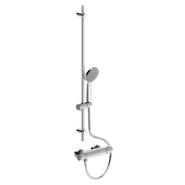VERONA THERMOSTATISCHE DOUCHESET STANG 900 MM
