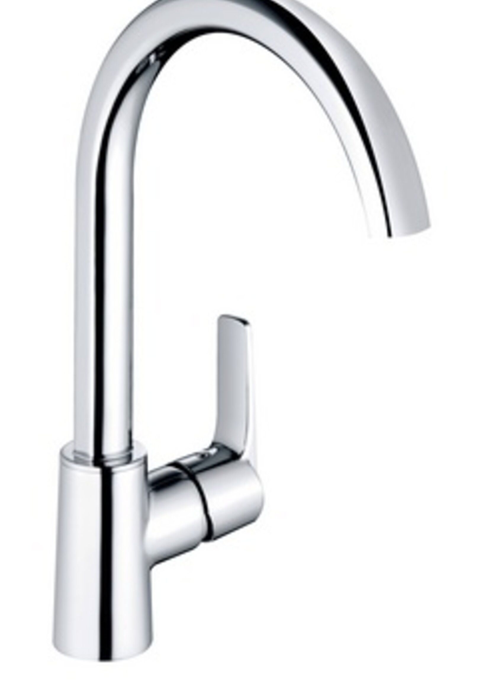 RIMINI KITCHEN MIXER TAP CURVED NOW