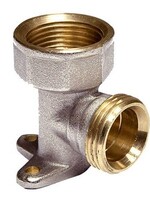 3/4" EURO-CONE x 1/2"F - WALL PLATE