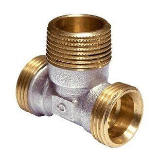 3/4" EURO-CONE x  3/4"M x 3/4" EURO-CONE  - T STUK