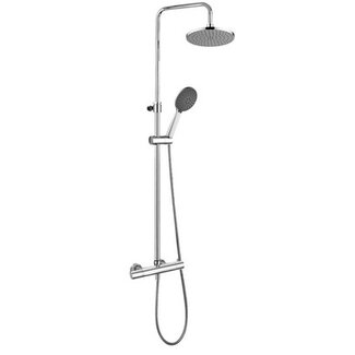 THERMOSTATISCHE REGENDOUCHE CHROOM DIAM. 20CM