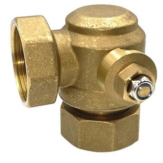 HAAKSE KRAAN 4/4" VR GROTE MAGNEETFILTER
