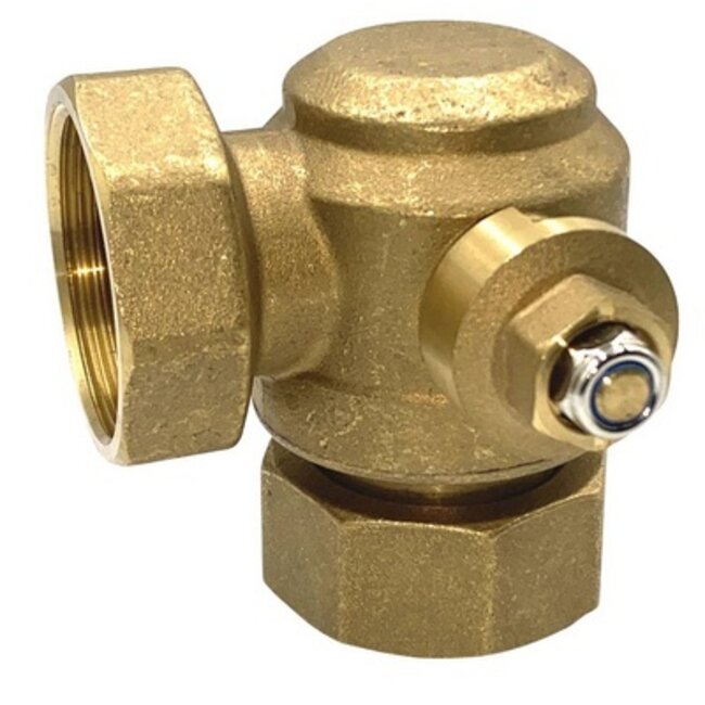 HAAKSE KRAAN 4/4" VR GROTE MAGNEETFILTER