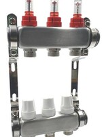 INOX DISTRIBUTOR FLOOR HEATING 2 CIRCUITS