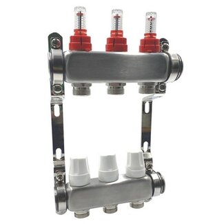 INOX VERDELER VLOERVERW. 2 KRINGEN