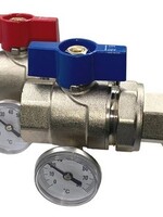 GERADE HAHN 4/4" RD VR INOX-VERTEILER