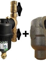MAGNETIC FILTER 4/4" + taps + insulation