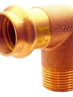 V-PRESS COPPER GAS BEND 90° OUTSIDE DR. 18x1/2"