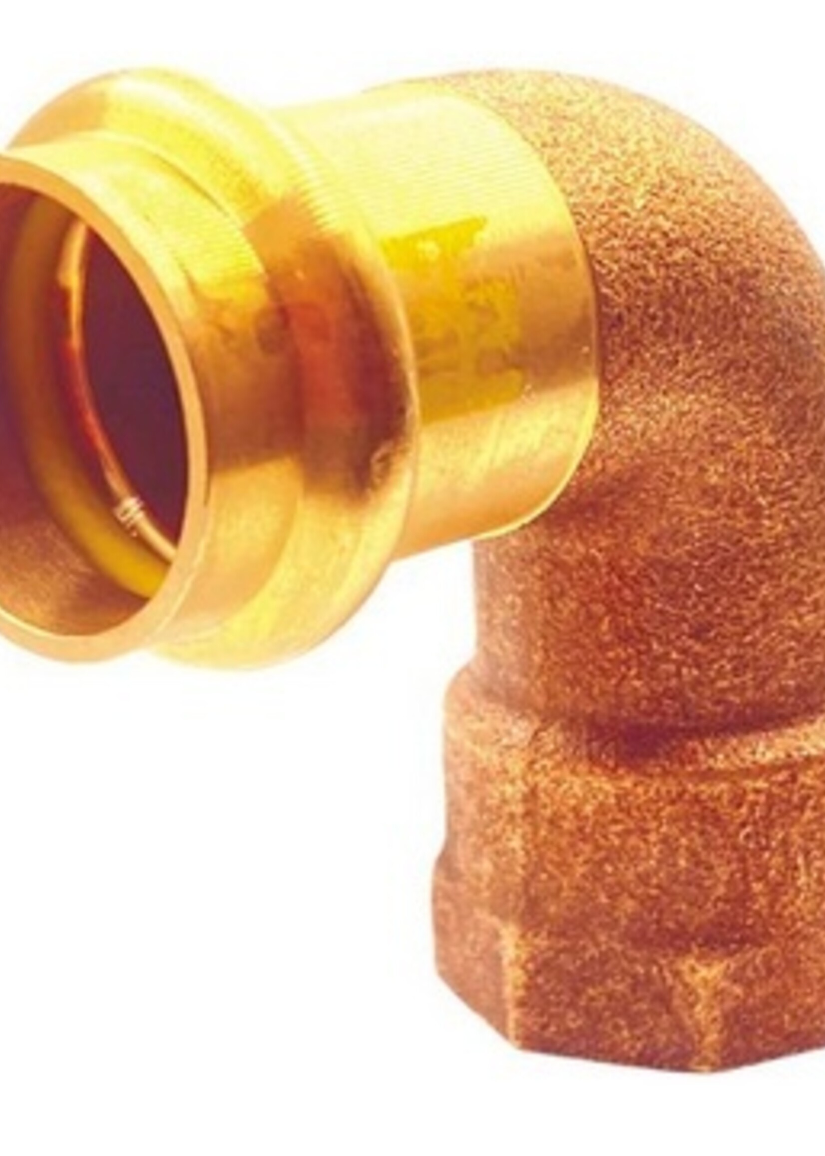 V-PRESS COPPER GAS BEND 90° BI.DR.18 x 1/2"