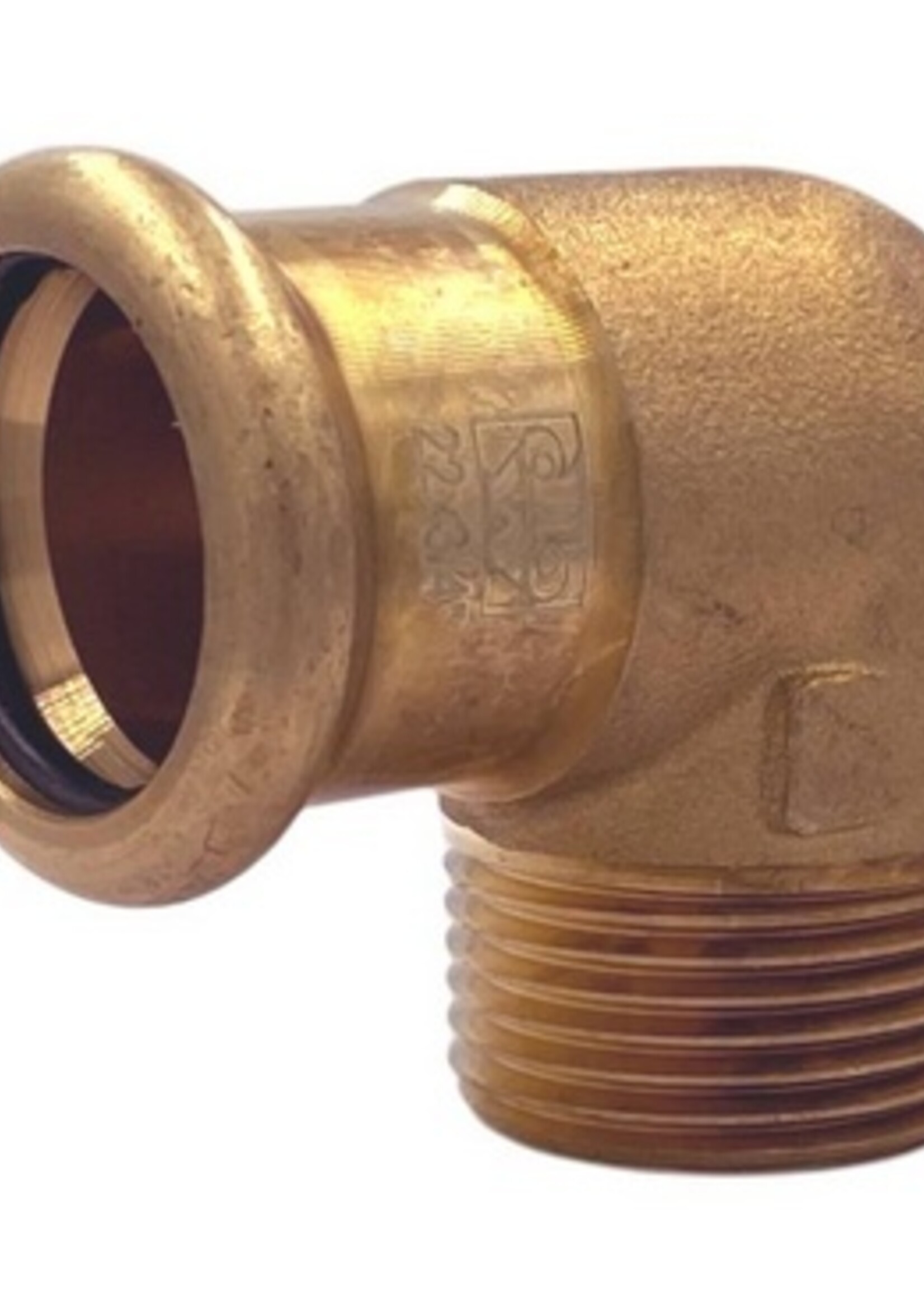 M-PRESS COPPER WATER BEND 90° FEMALE THREAD 18 x 1/2