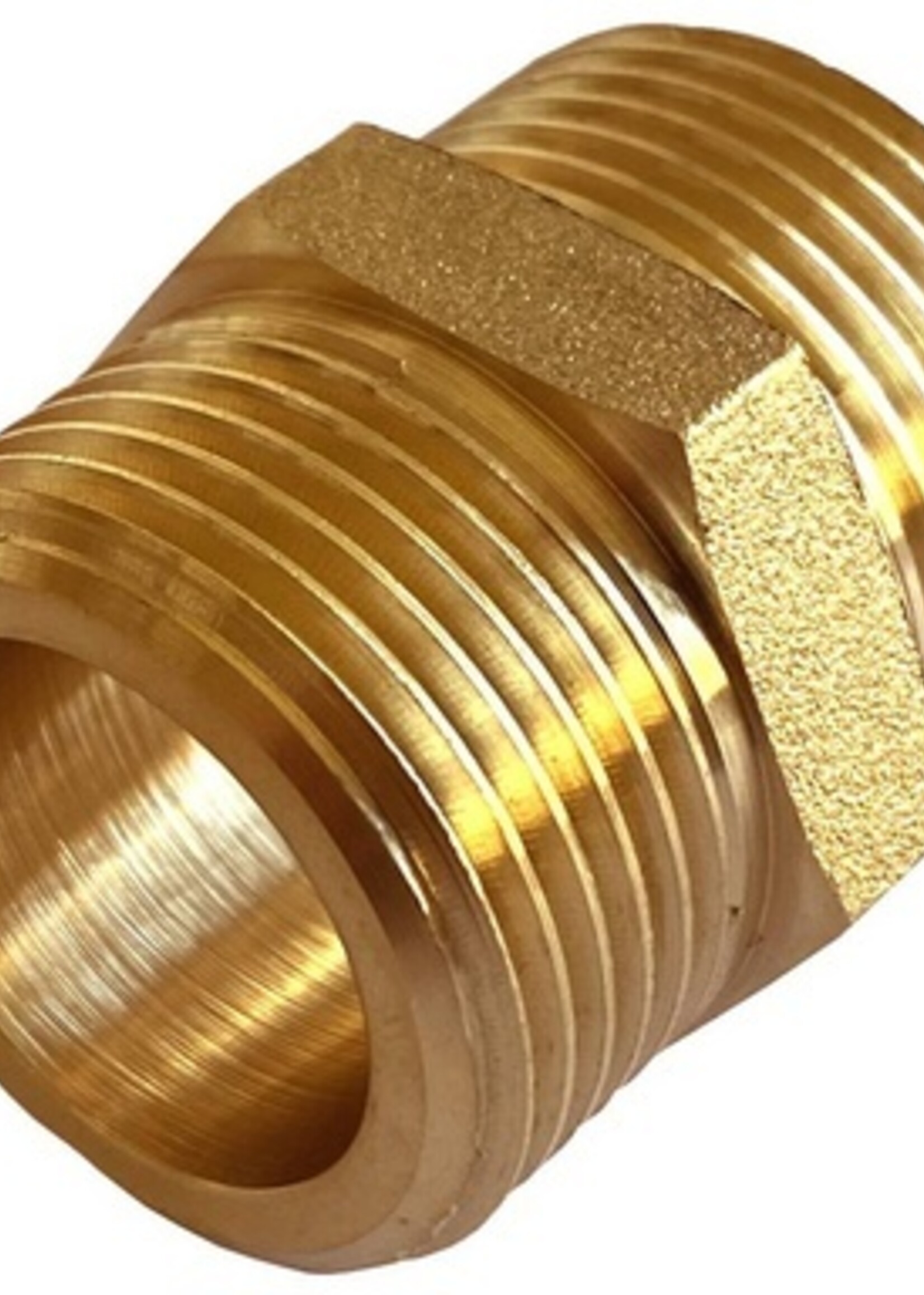 3/4"x4/4" NIPPEL ZYLINDRISCHES MESSINGGEWINDE