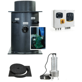 DAB Pompput PE 814 Waterpompunit (vuilwater/regen)
