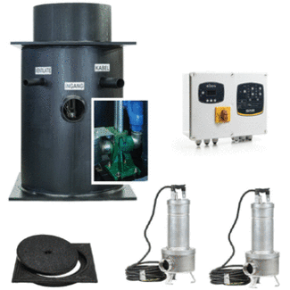 DAB Pompput PE 1014 Waterpompunit (vuilwater/regen)
