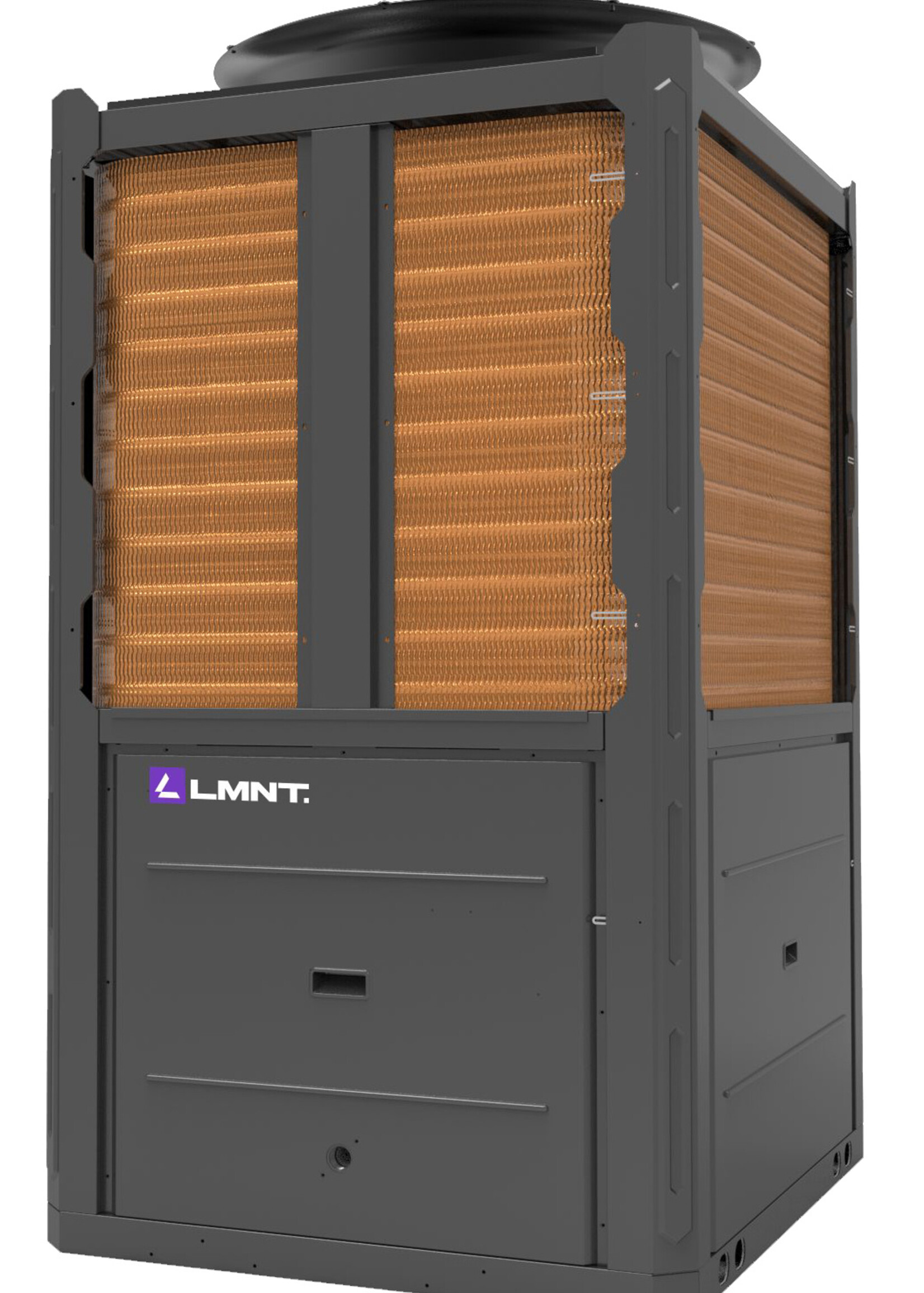 Revnu propane monoblock heat pump CASWR150B-T 50 kW, including air vent, shut-off valve and water pump