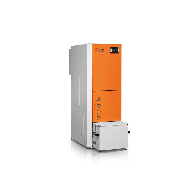Automatische pelletgestookte ketel voor tapwater en verwarming  SMARTFIRE 11kW/130