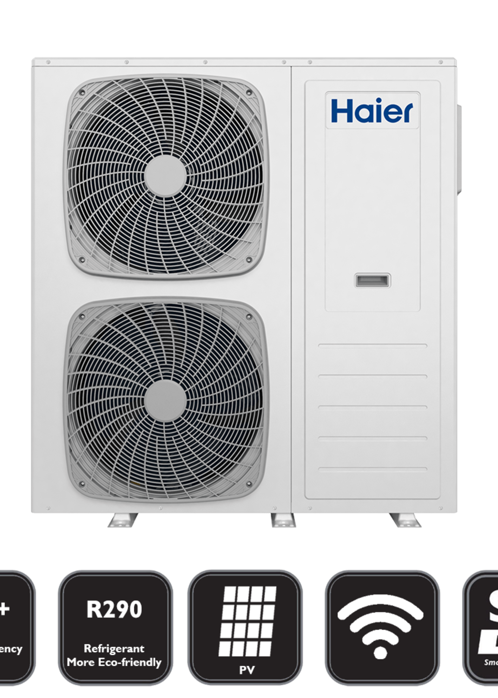 Haier HP-Nd2(GN) – All-Electric Monoblock-Wärmepumpe – R290 – 8/16 kW