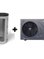 Inkl. Installation – Hybride SPRSUN Monoblock-Wärmepumpe CGK030-V4PB 9kW R290 mit 50L Pufferspeicher
