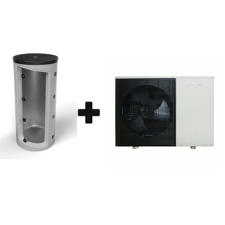 ACTIE! Inclusief Installatie Hybride 6kW SPRSUN Monobloc Warmtepomp CGK015V3LB + 50L Buffertank