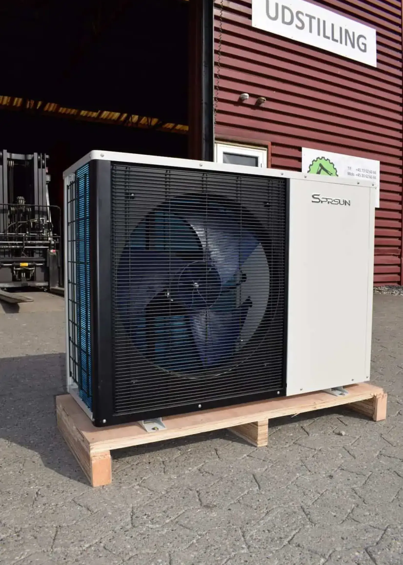 Incl. Installatie Hybride 6kW SPRSUN Monobloc Warmtepomp CGK015V3LB + 50L Buffertank