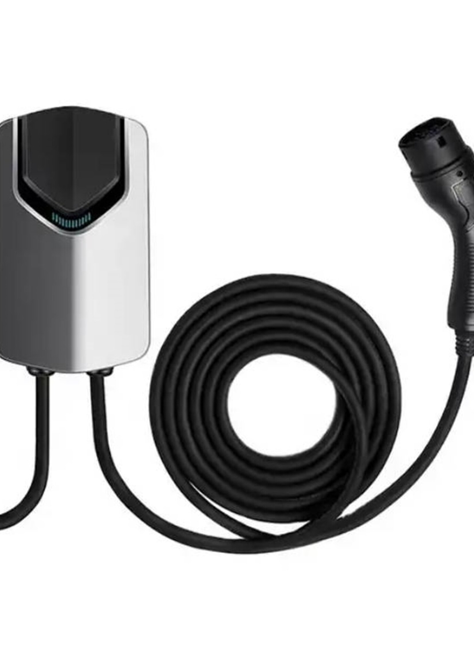 EV-Ladestation 1-/3-Phasig 7kW bis 22kW – Typ 2 – Mit 5 Meter Ladekabel – Für Zuhause oder Gewerbe