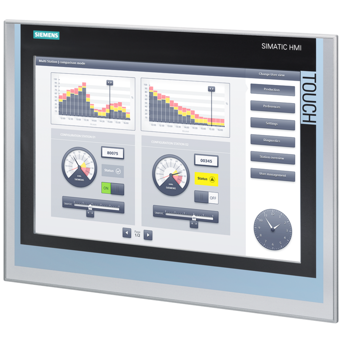Siemens Simatic TP1500 6AV2124-0QC02-0AX1