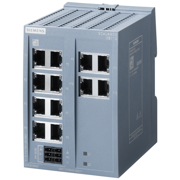 Siemens PLC Materialen 6GK5112-0BA00-2AB2