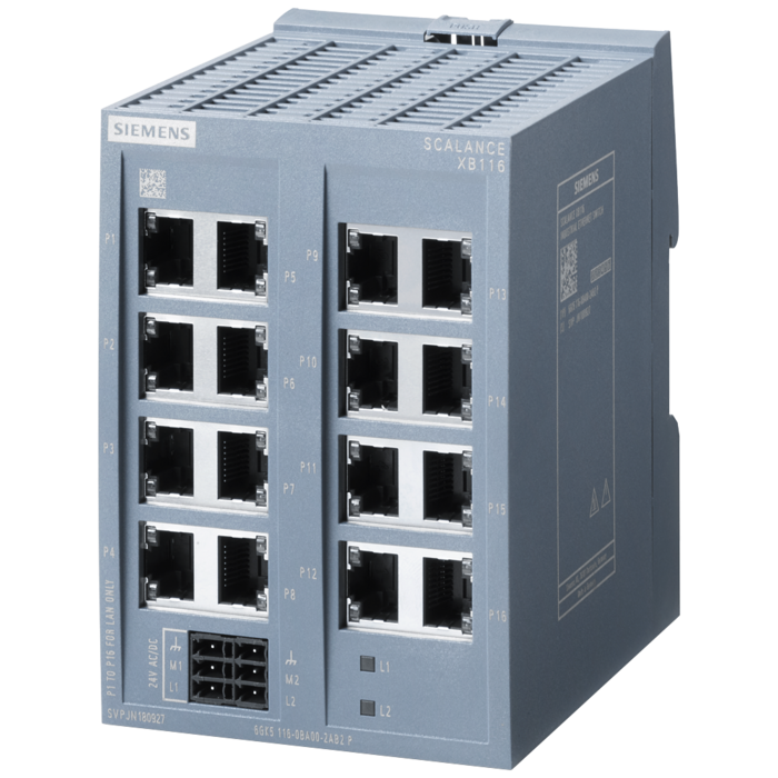 Siemens PLC Materialen 6GK5116-0BA00-2AB2