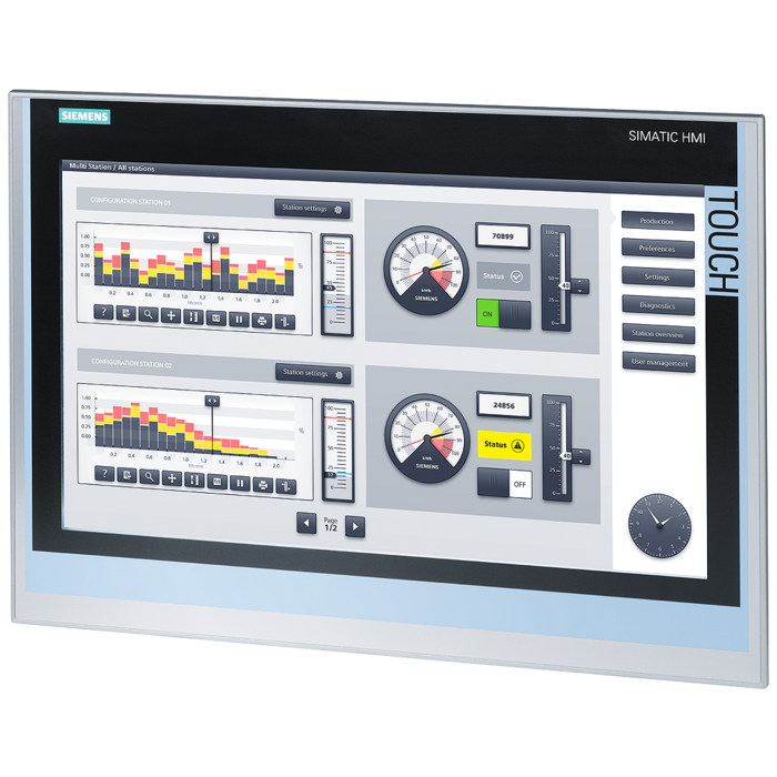 Siemens HMI 6AV2124-0UC02-0AX1