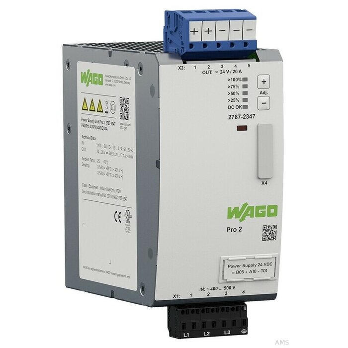 WAGO 2787-2347/000-070 Power Supplies PRO2PowerSupplies Serie 2787