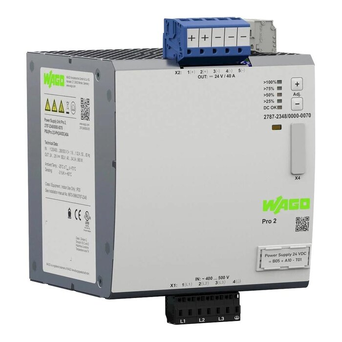 WAGO 2787-2348/000-070 Power Supplies PRO2PowerSupplies Serie 2787