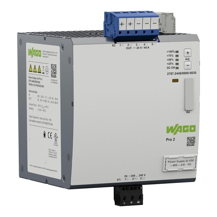 WAGO 2787-2448/000-030 Power Supplies PRO2PowerSupplies Serie 2787
