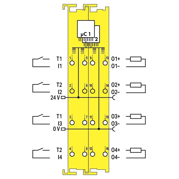WAGO 753-667/000-004 PLC Materialen WAGO-I/O- Systeem Serie 753