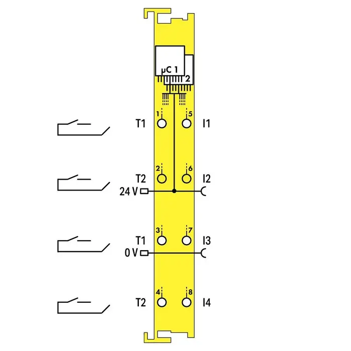 WAGO 753-661/000-004 PLC Materialen WAGO-I/O- Systeem Serie 753