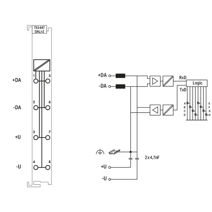WAGO 753-647 PLC Materialen WAGO-I/O- Systeem Serie 753