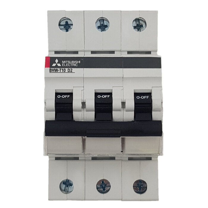 Mitsubishi BHW-T10 3P+N Type D 1A