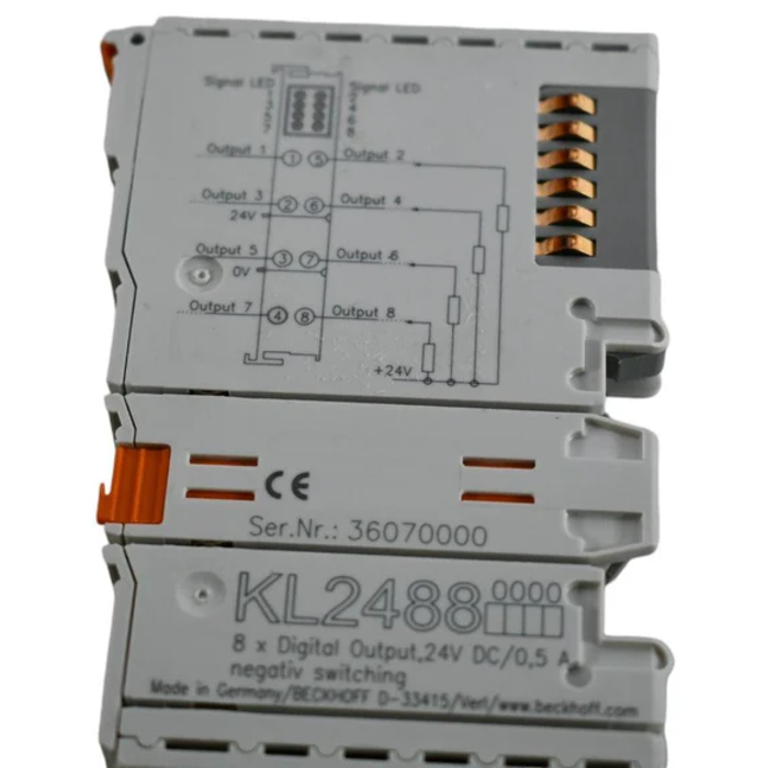 Beckhoff Bus Terminal, 8-channel D.O. 24 VDC