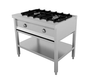 Combisteel Pannenkoekentafel 2-pits Combisteel Pannenkoekentafel 2-pits
