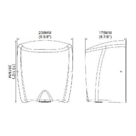 Combisteel Handendroger hd-15 | 7270.0025 Combisteel Handendroger hd-15 | 7270.0025