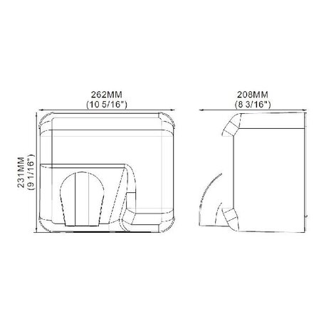 Combisteel Handendroger hd-04 | 7270.0015 Combisteel Handendroger hd-04 | 7270.0015