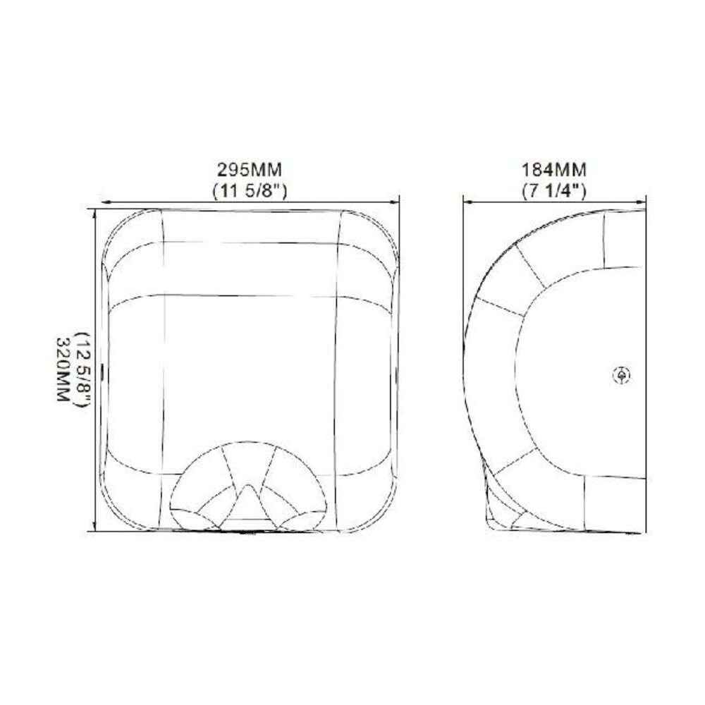 Combisteel Handendroger hd-00 | 7270.0010