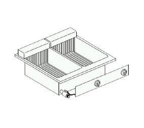 Combisteel El. friteuse 2x10 l Combisteel El. friteuse 2x10 l
