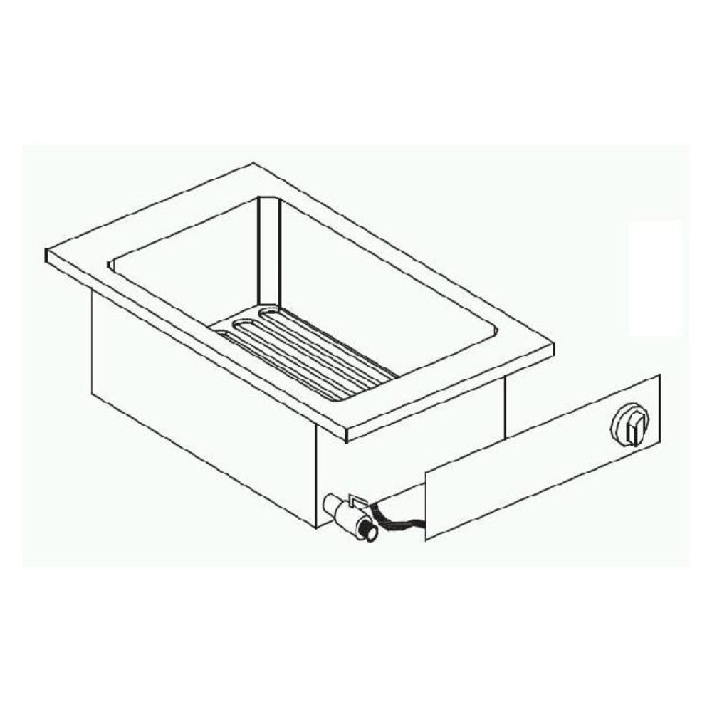 Combisteel El. friteuse 1x10 l | 7266.0070