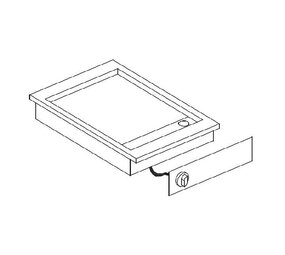 Combisteel El.bakplaat glad 400v Combisteel El.bakplaat glad 400v