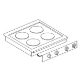 Combisteel El. kookunit 4 pl. Combisteel El. kookunit 4 pl.