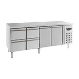 Combisteel 700 koelwerkbank 2drs 4 laden Combisteel 700 koelwerkbank 2drs 4 laden