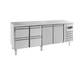 Combisteel 700 koelwerkbank 2drs 4 laden Combisteel 700 koelwerkbank 2drs 4 laden