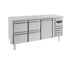 Combisteel 700 koelwerkbank 1drs 4 laden Combisteel 700 koelwerkbank 1drs 4 laden