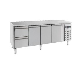 Combisteel 700 koelwerkbank 3drs 2 laden