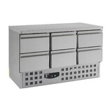 Combisteel Koelwerkbank 6 laden Combisteel Koelwerkbank 6 laden