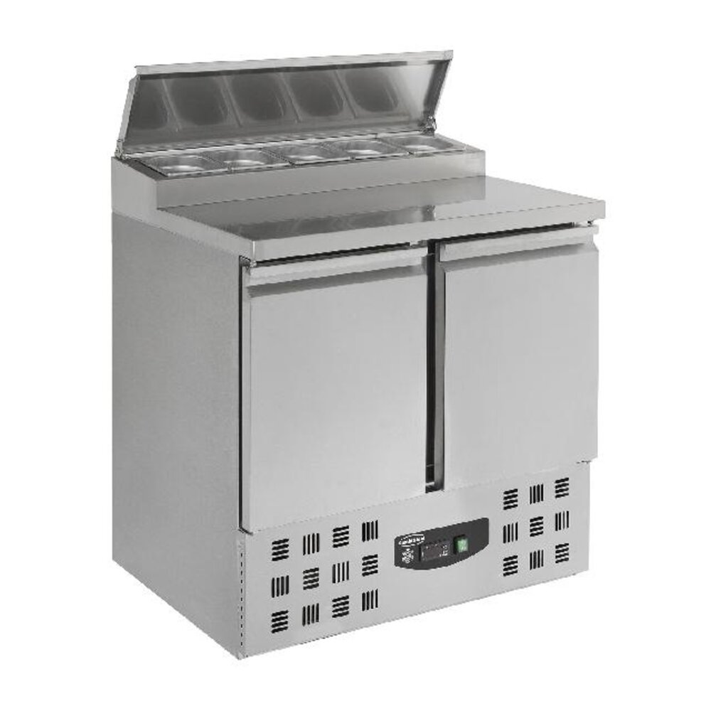 Combisteel Saladette 2 deurs 5x1 6 gn pan | 7950.0095 Combisteel Saladette 2 deurs 5x1 6 gn pan | 7950.0095